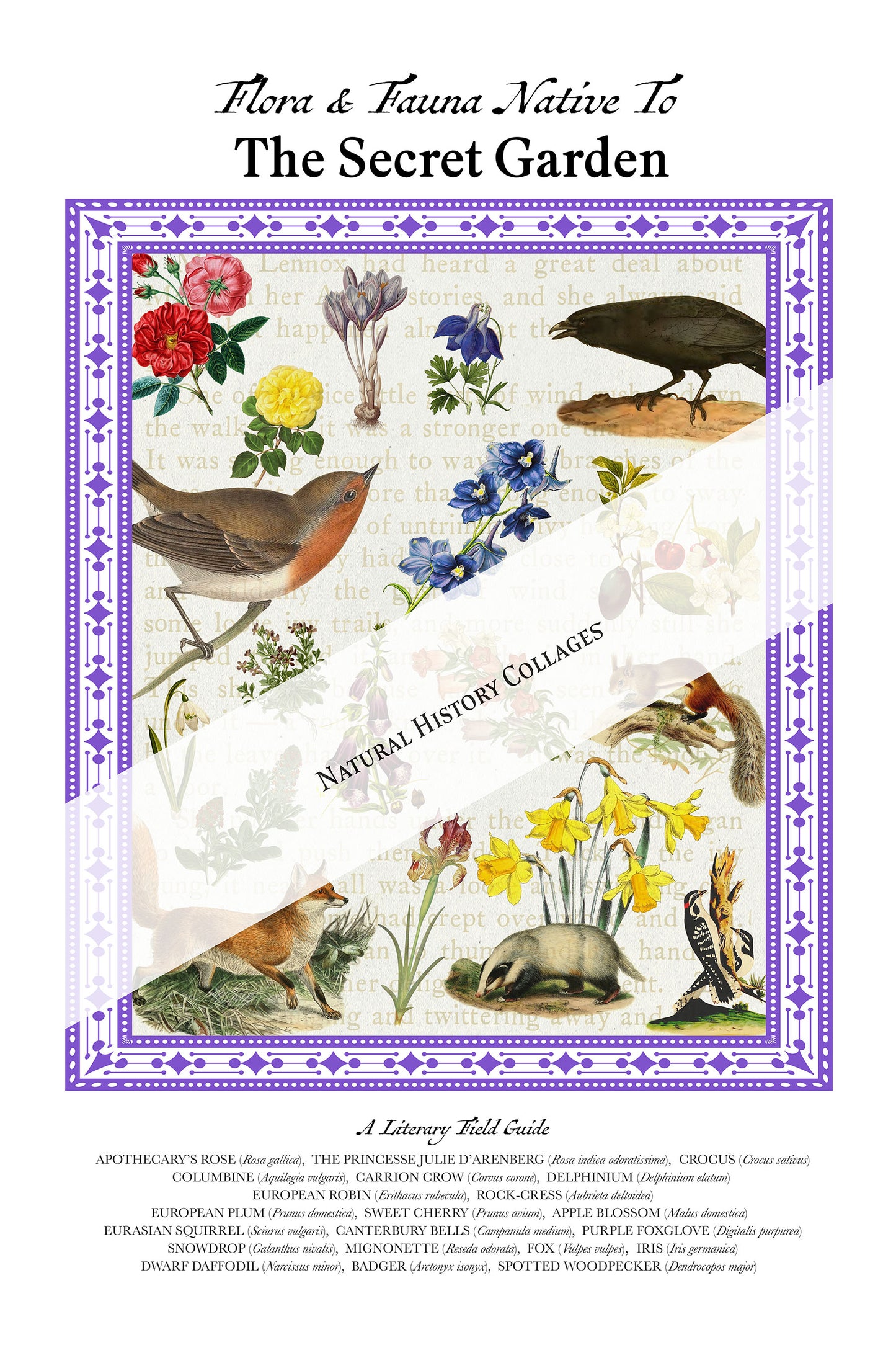 The Secret Garden — Botanical Art Print