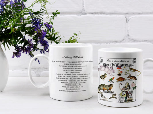 Alice In Wonderland Botanical Mug (11 oz)