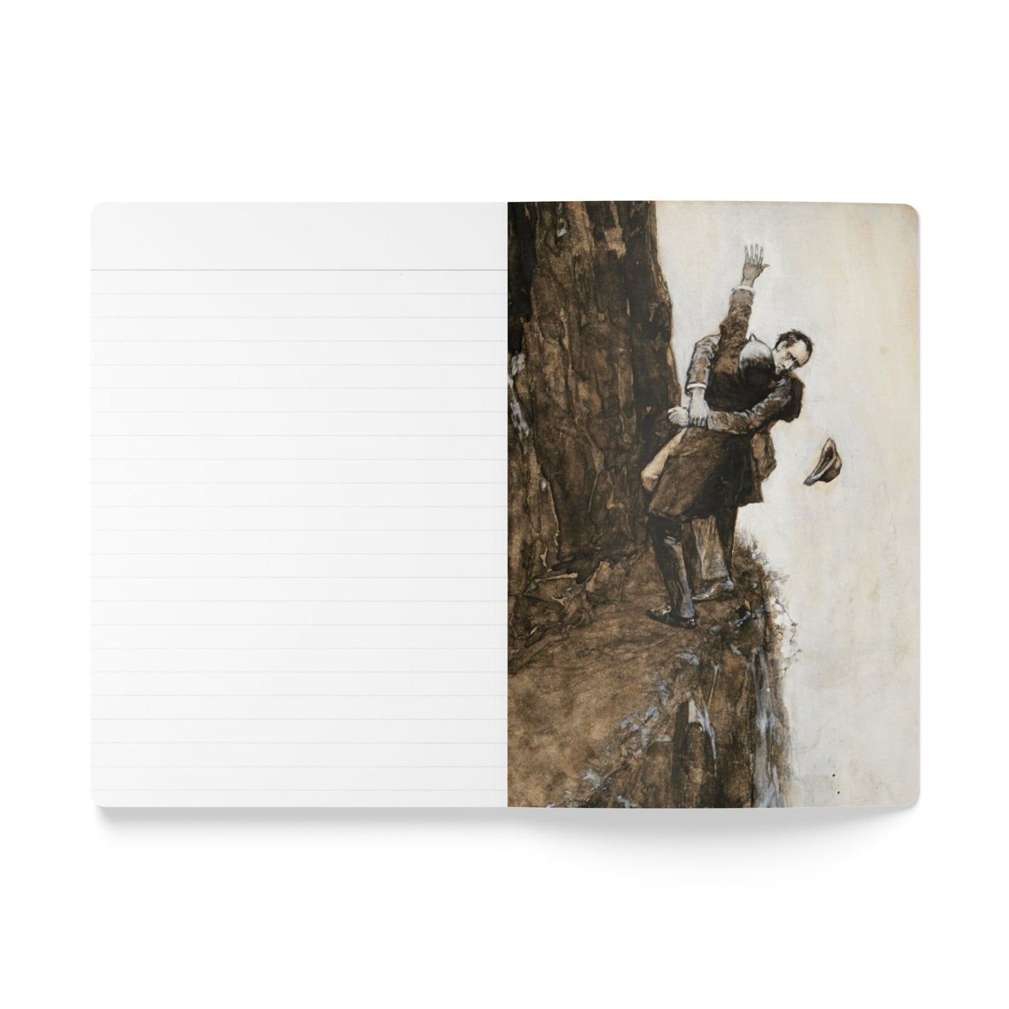 Sherlock Holmes Blank Notebook — Softcover Inspiration & Writing Journal