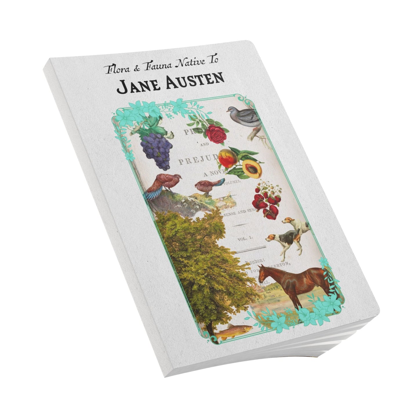 Jane Austen Blank Notebook — Softcover Natural History Writing Journal