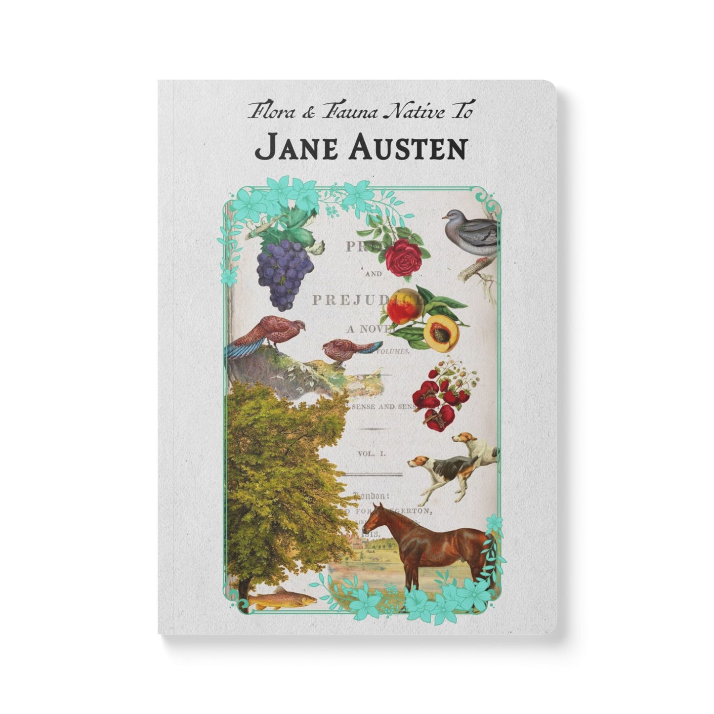 Jane Austen Blank Notebook — Softcover Natural History Writing Journal
