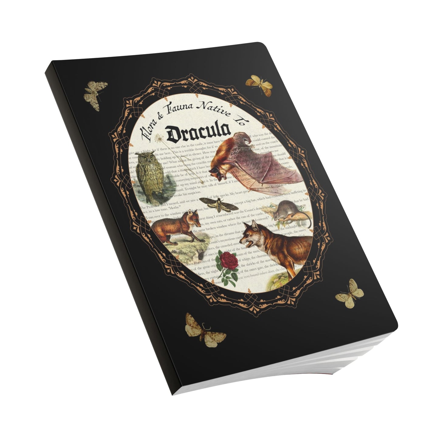 Dracula Blank Notebook — Softcover Inspiration & Writing Journal