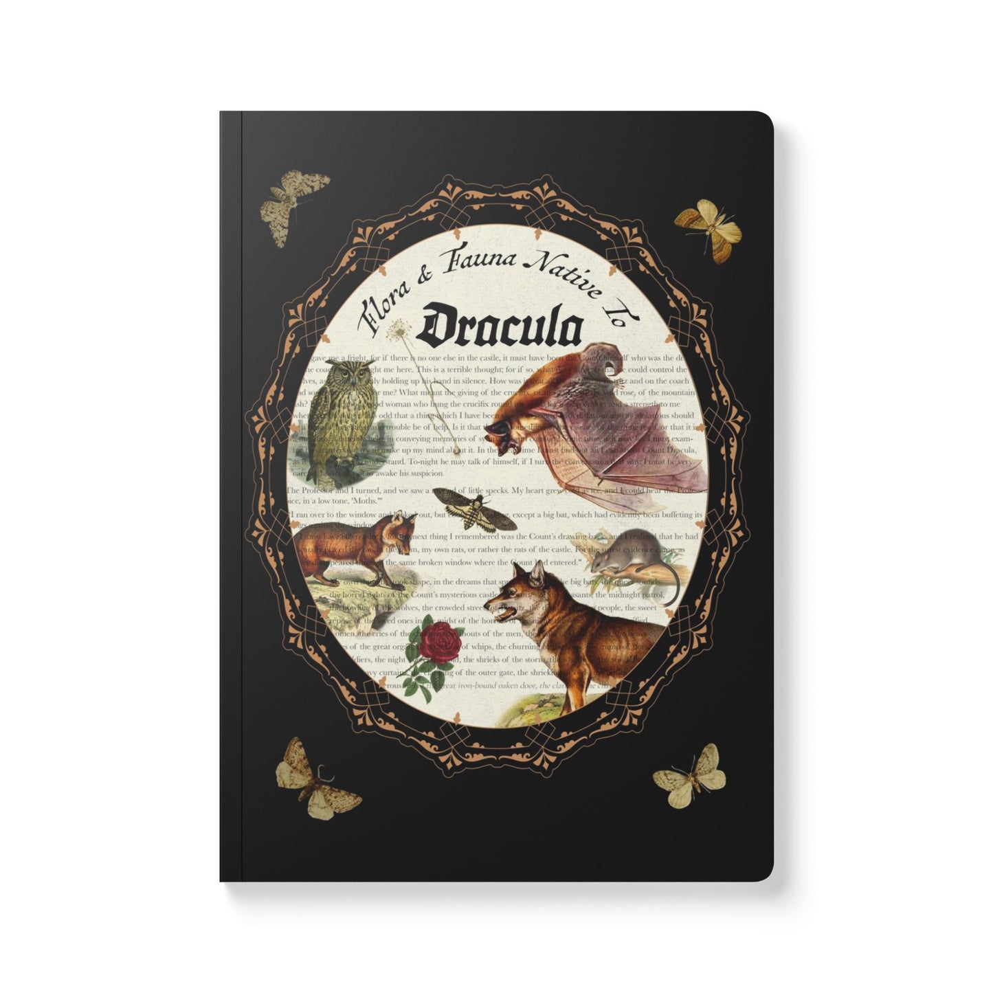Dracula Blank Notebook — Softcover Inspiration & Writing Journal
