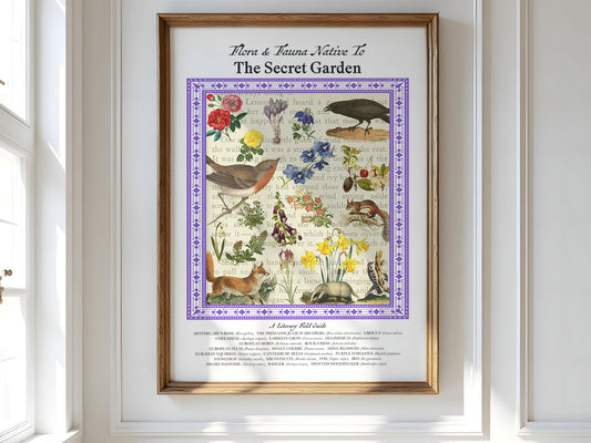 The Secret Garden — Botanical Art Print