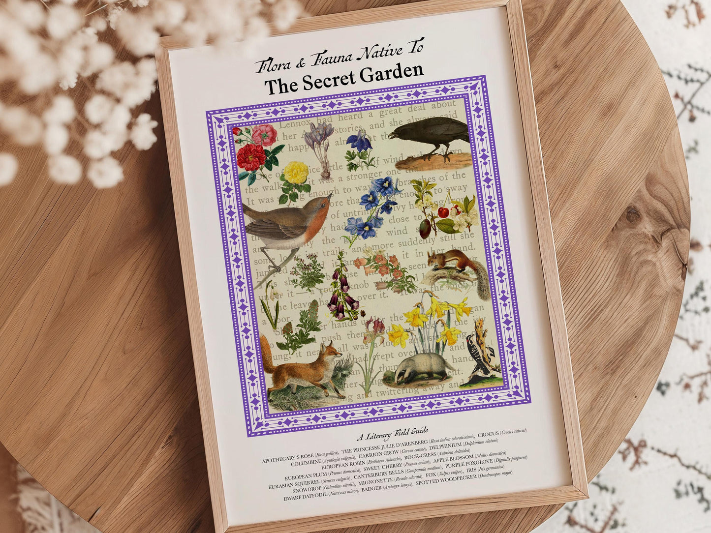 The Secret Garden — Botanical Art Print