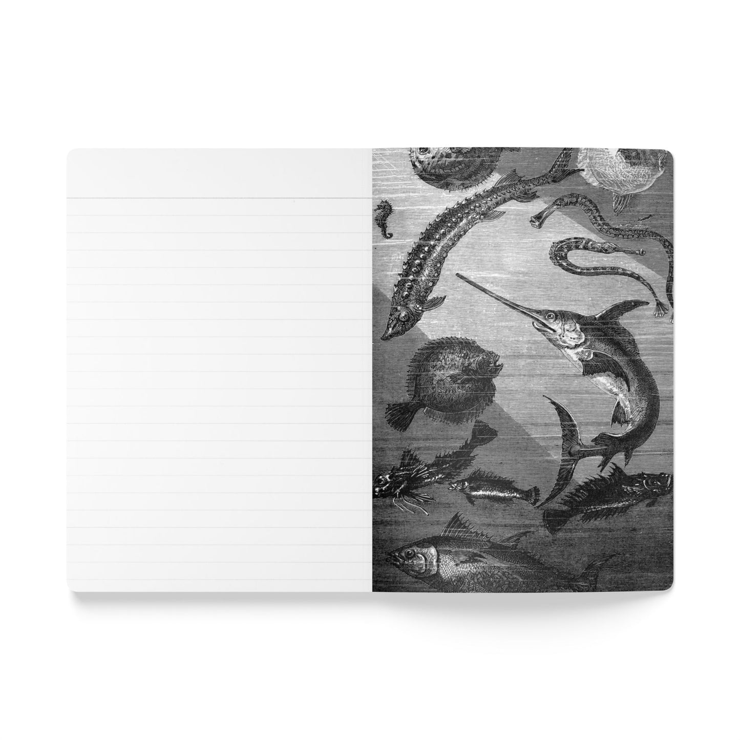 20,000 Leagues Under the Seas Blank Notebook — Softcover Inspiration & Writing Journal