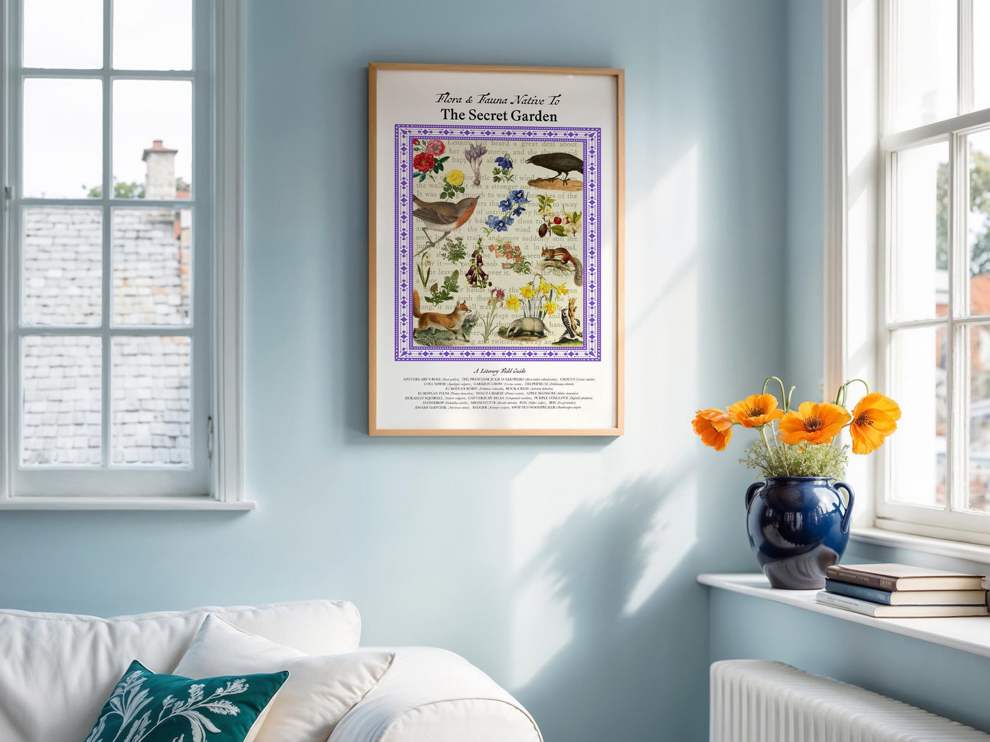 The Secret Garden — Botanical Art Print