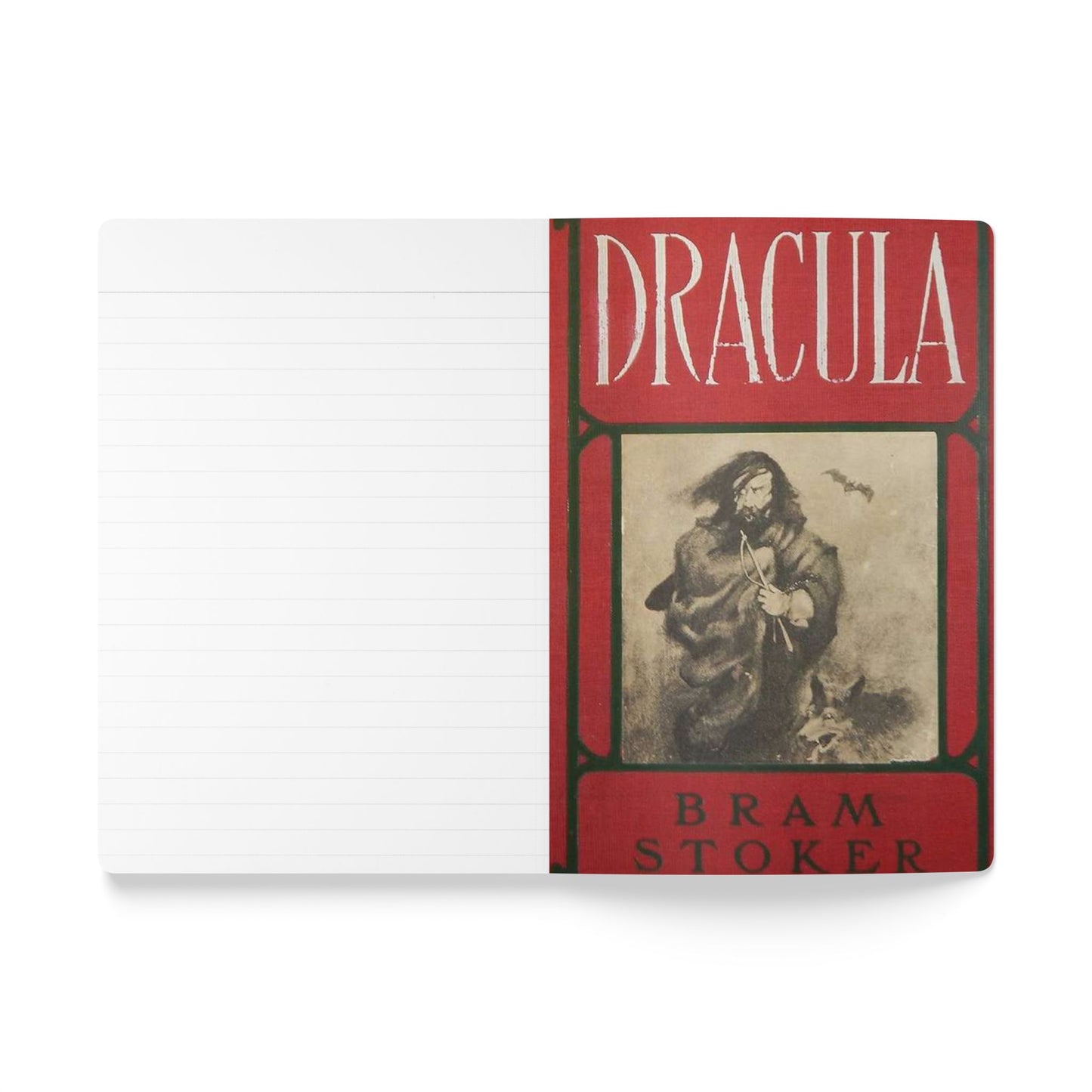 Dracula Blank Notebook — Softcover Inspiration & Writing Journal