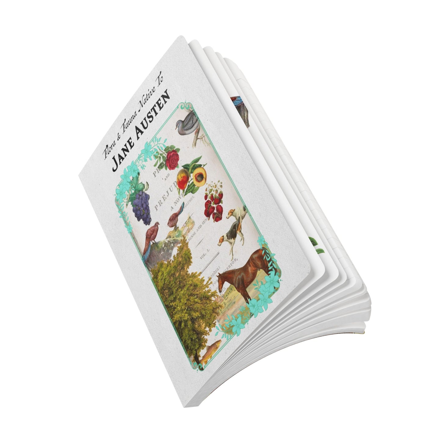 Jane Austen Blank Notebook — Softcover Natural History Writing Journal