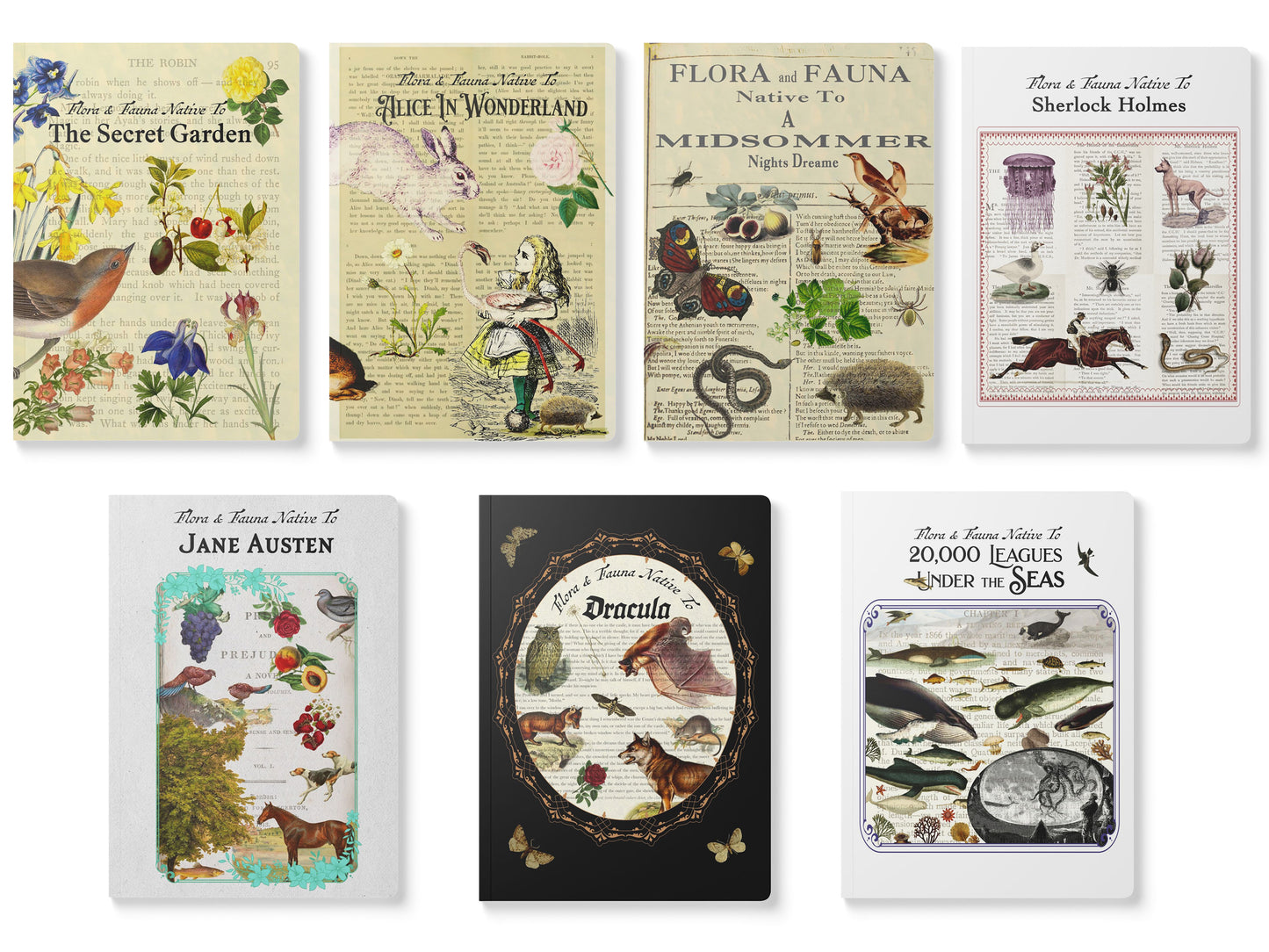 Sherlock Holmes Blank Notebook — Softcover Inspiration & Writing Journal