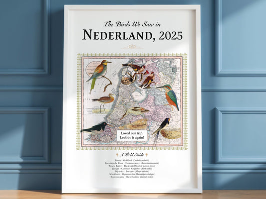 Custom Natural History Collage—A Personalized Field Guide To a Beloved Place