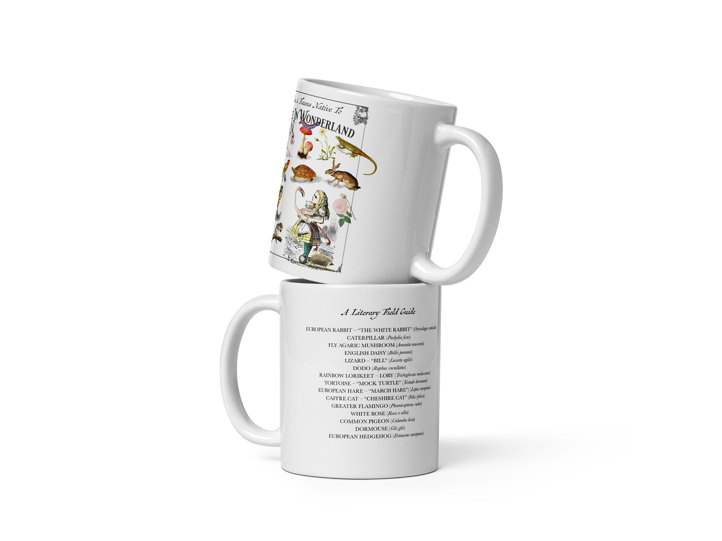 Alice In Wonderland Botanical Mug (11 oz)