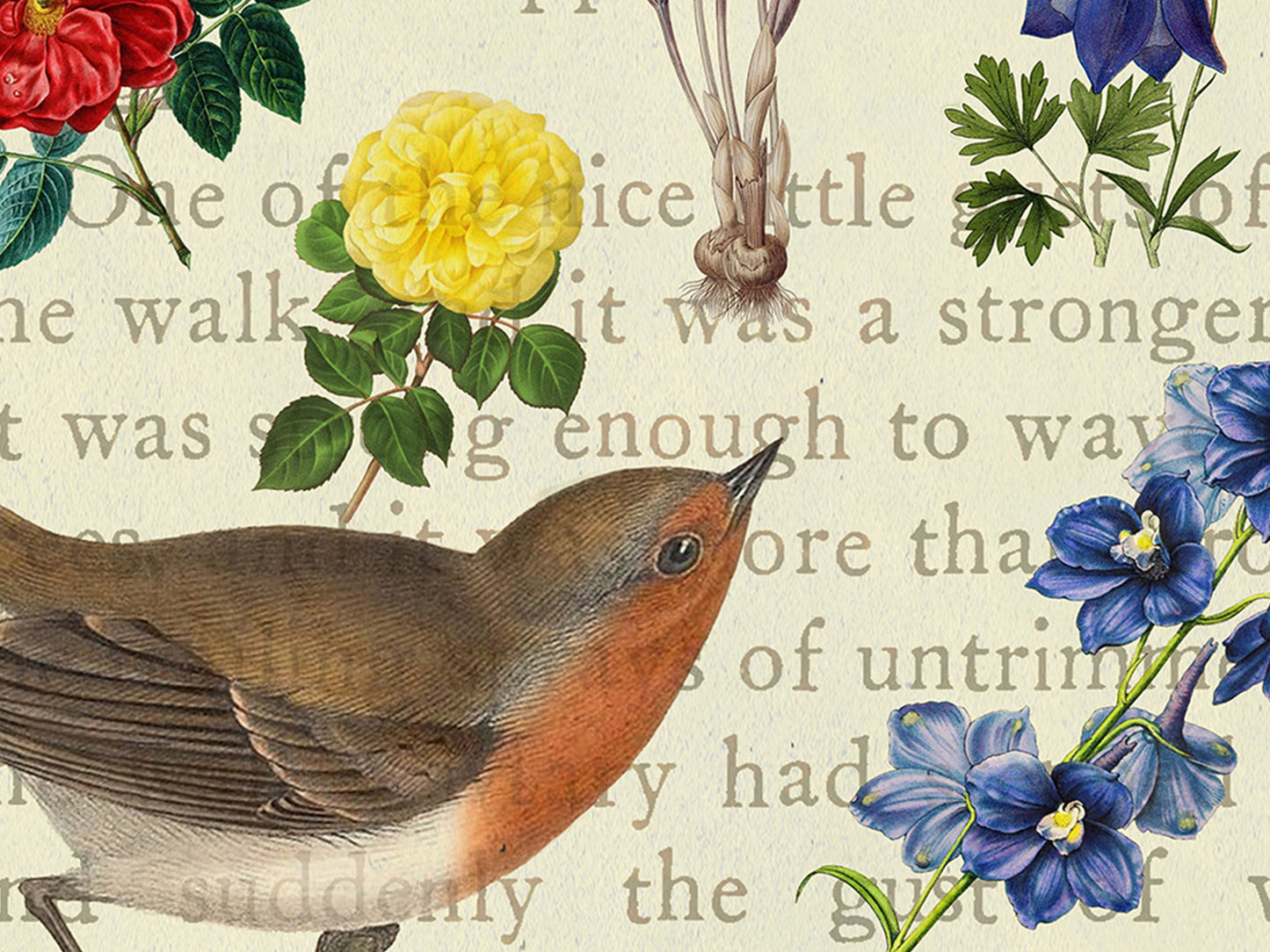 The Secret Garden — Botanical Art Print