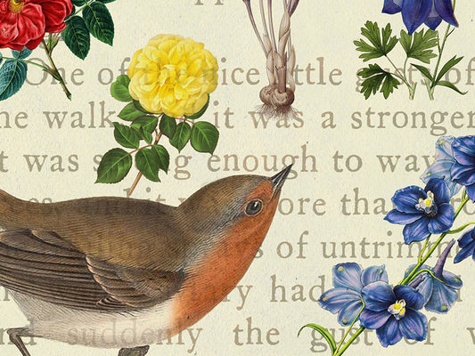 The Secret Garden — Botanical Art Print