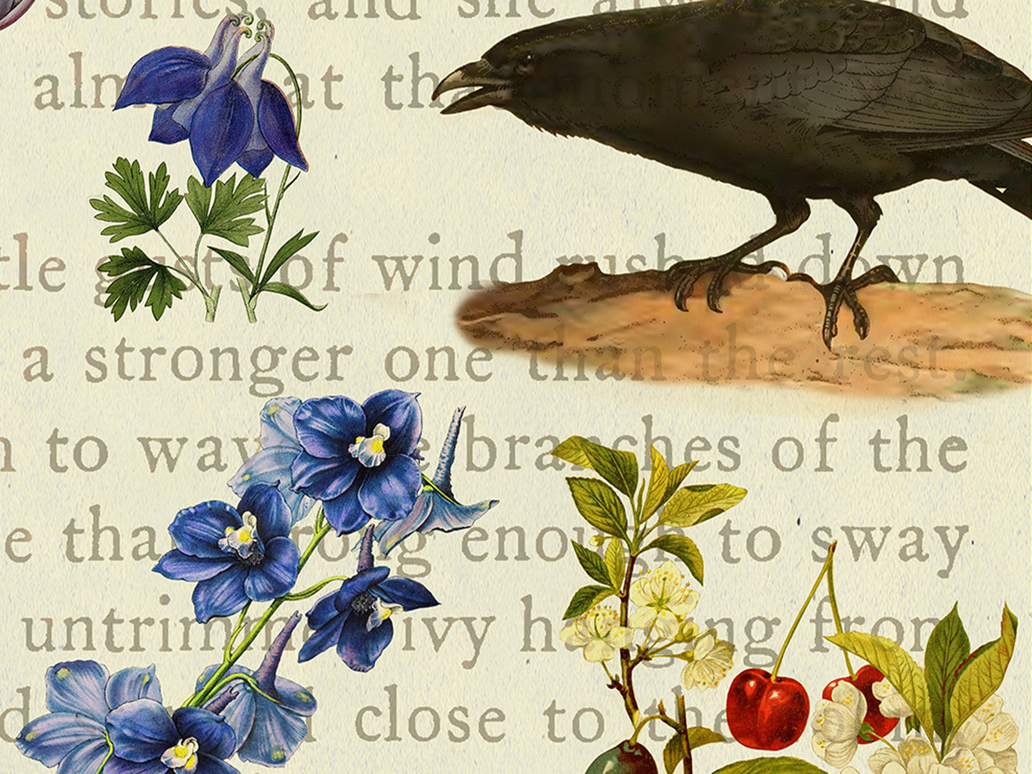 The Secret Garden — Botanical Art Print