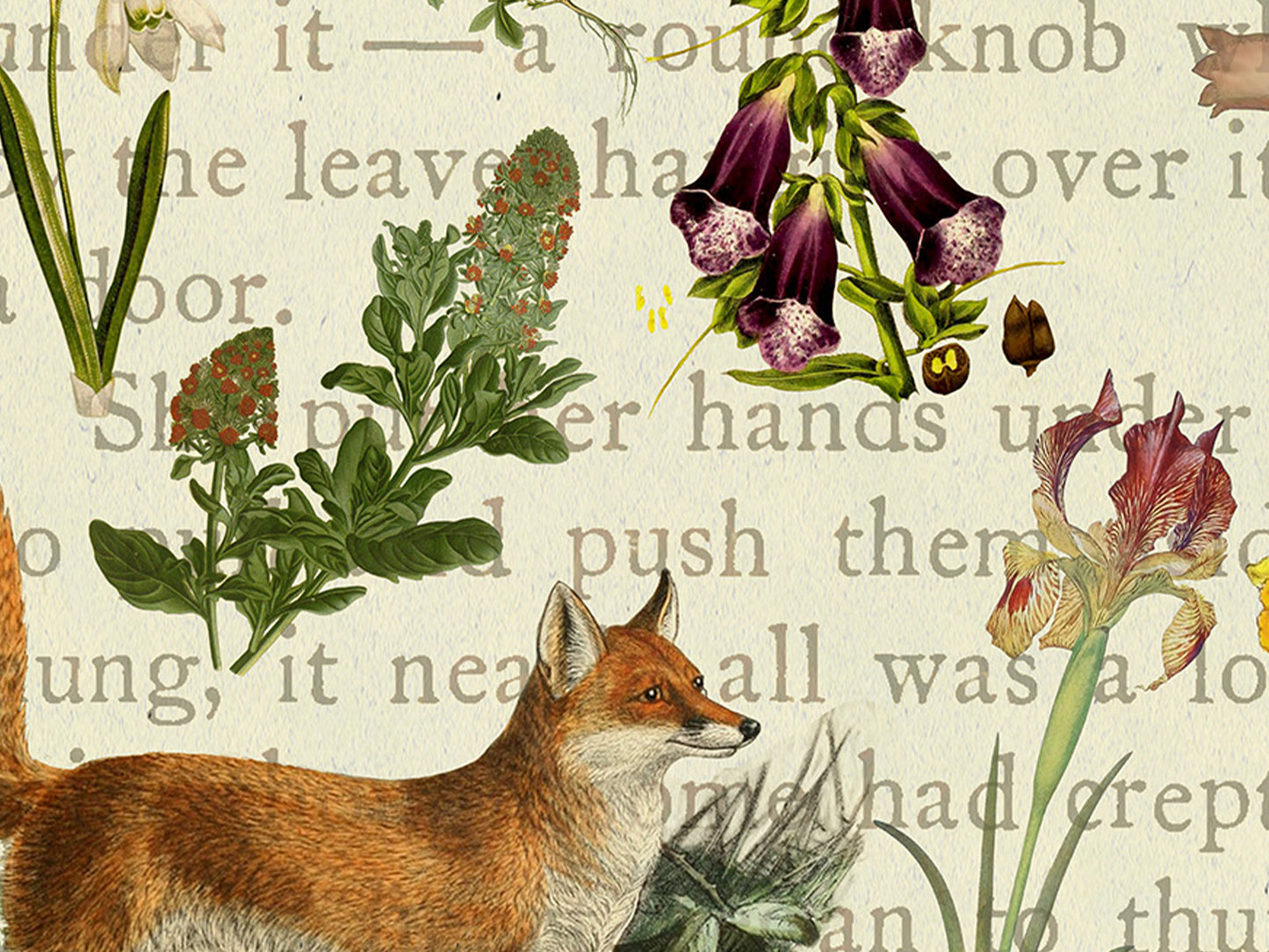 The Secret Garden — Botanical Art Print