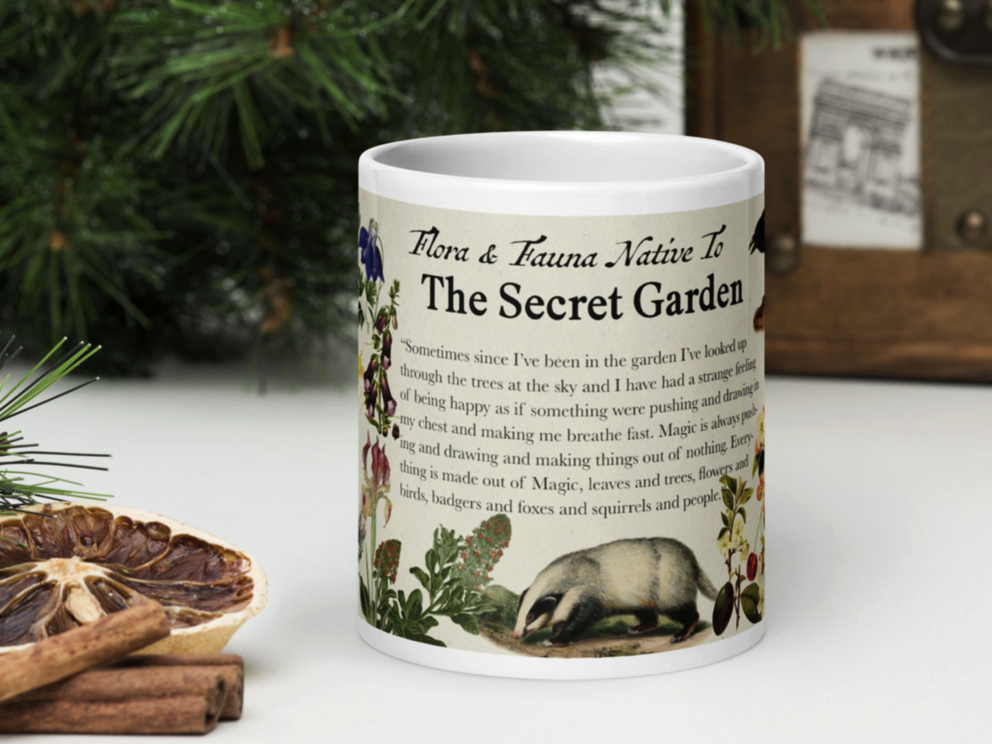 The Secret Garden Botanical Mug (20 oz)