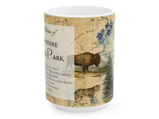 Yellowstone National Park Natural History Mug (15 oz)
