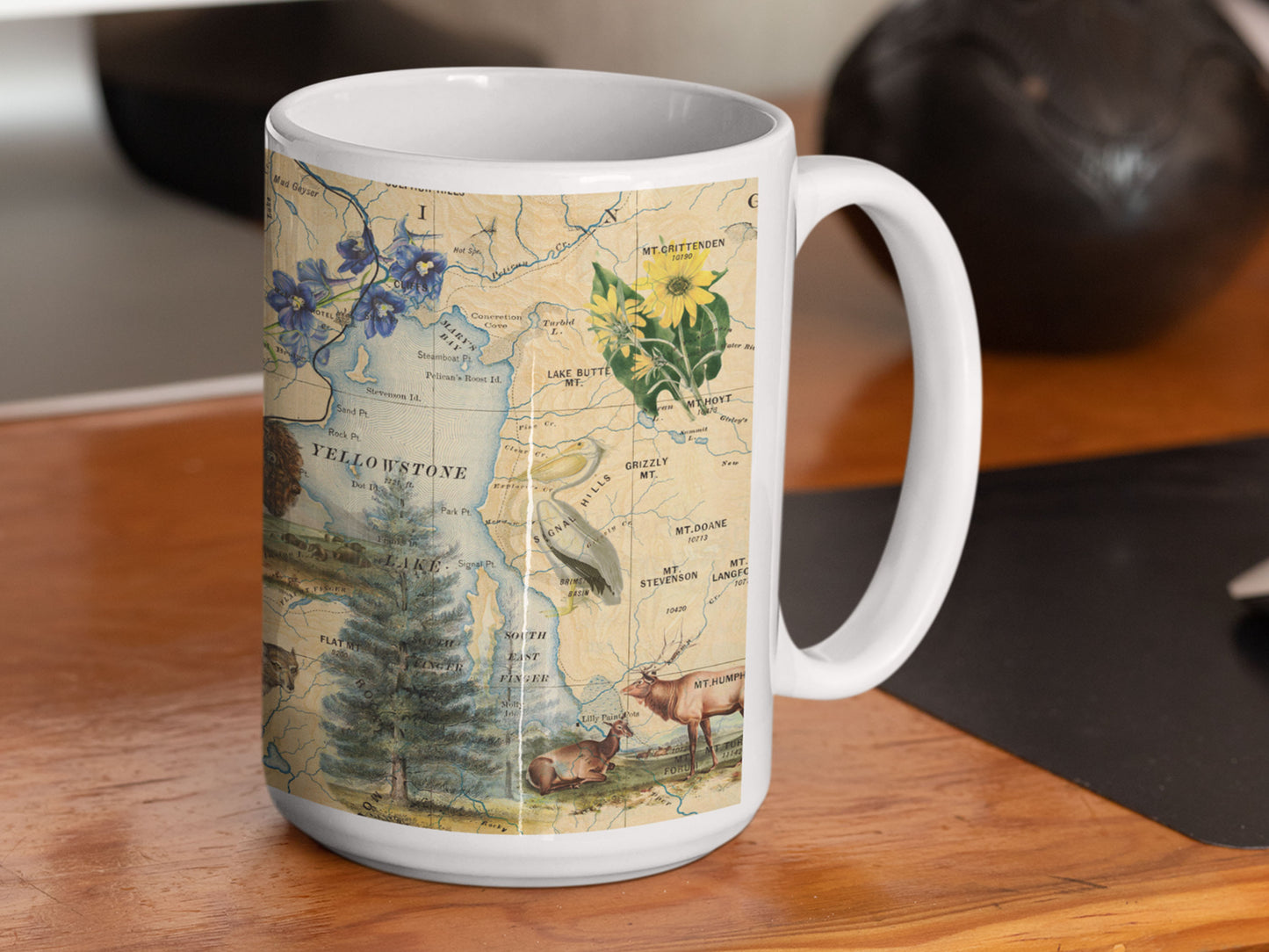 Yellowstone National Park Natural History Mug (15 oz)
