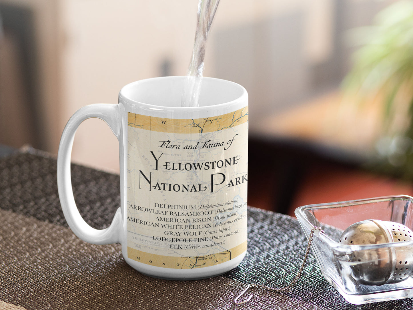 Yellowstone National Park Natural History Mug (15 oz)